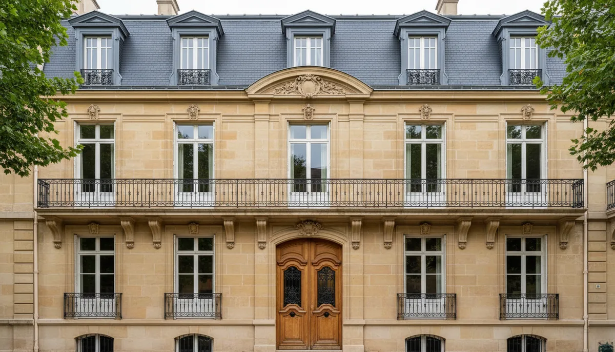 Architecture maison bourgeoise 19ème siècle : façades, plans et styles