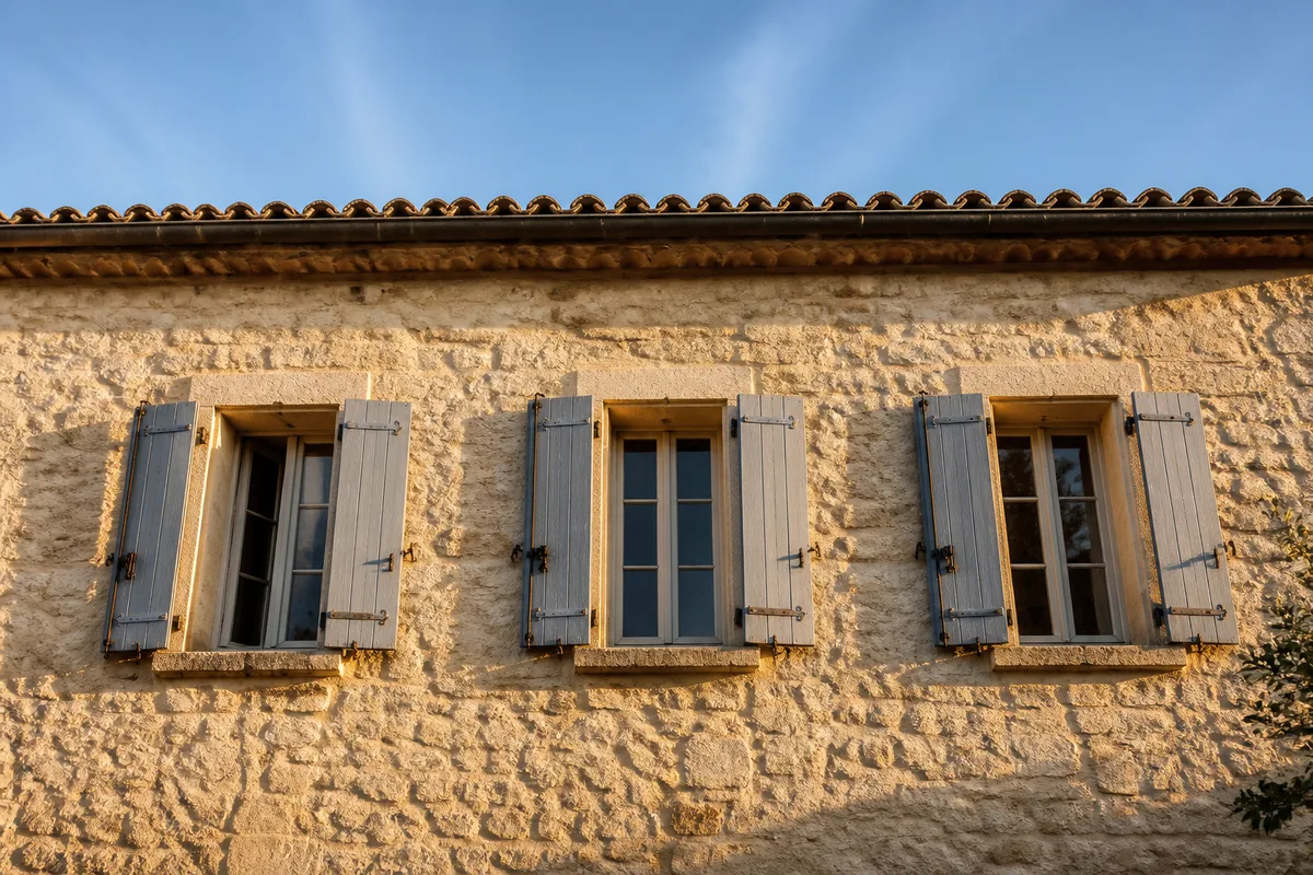 Volet maison ancienne : battants, persiennes ou roulants ?